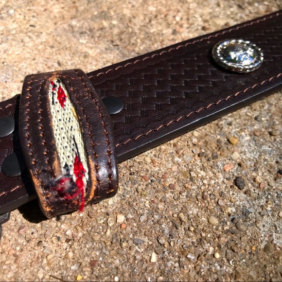 Western Style Belt - 44” Long - 2x2” buckle - Picture 3 of 6